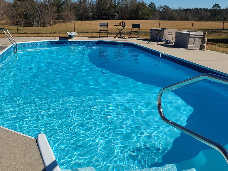 pool with railing and steps hattiesburg ms